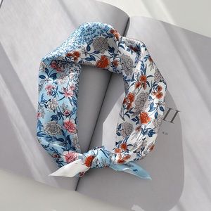 100% mulberry Silk Women Scarf,Square Scarf NWT